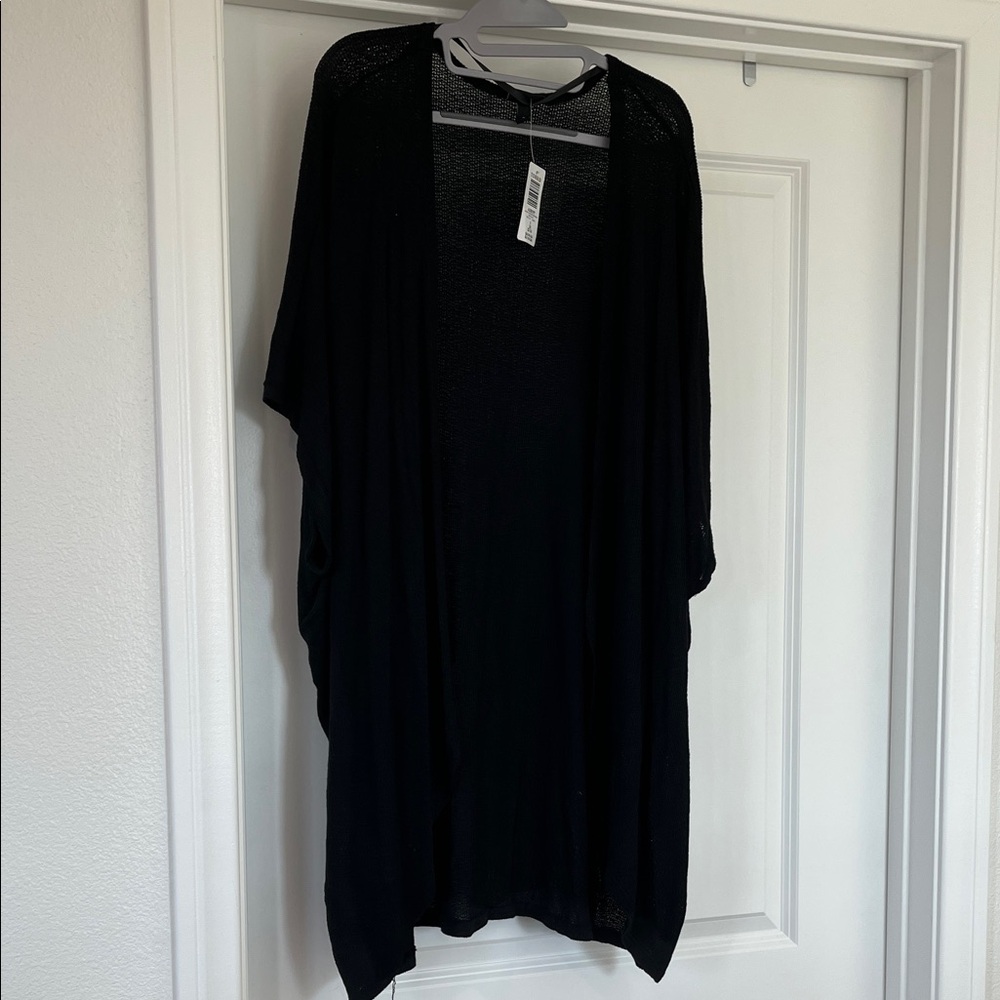 Torrid Deep Black Cocoon Cardigan